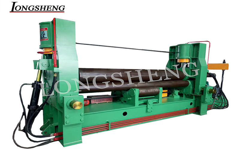 Hydraulic Three roller plate rolling machine